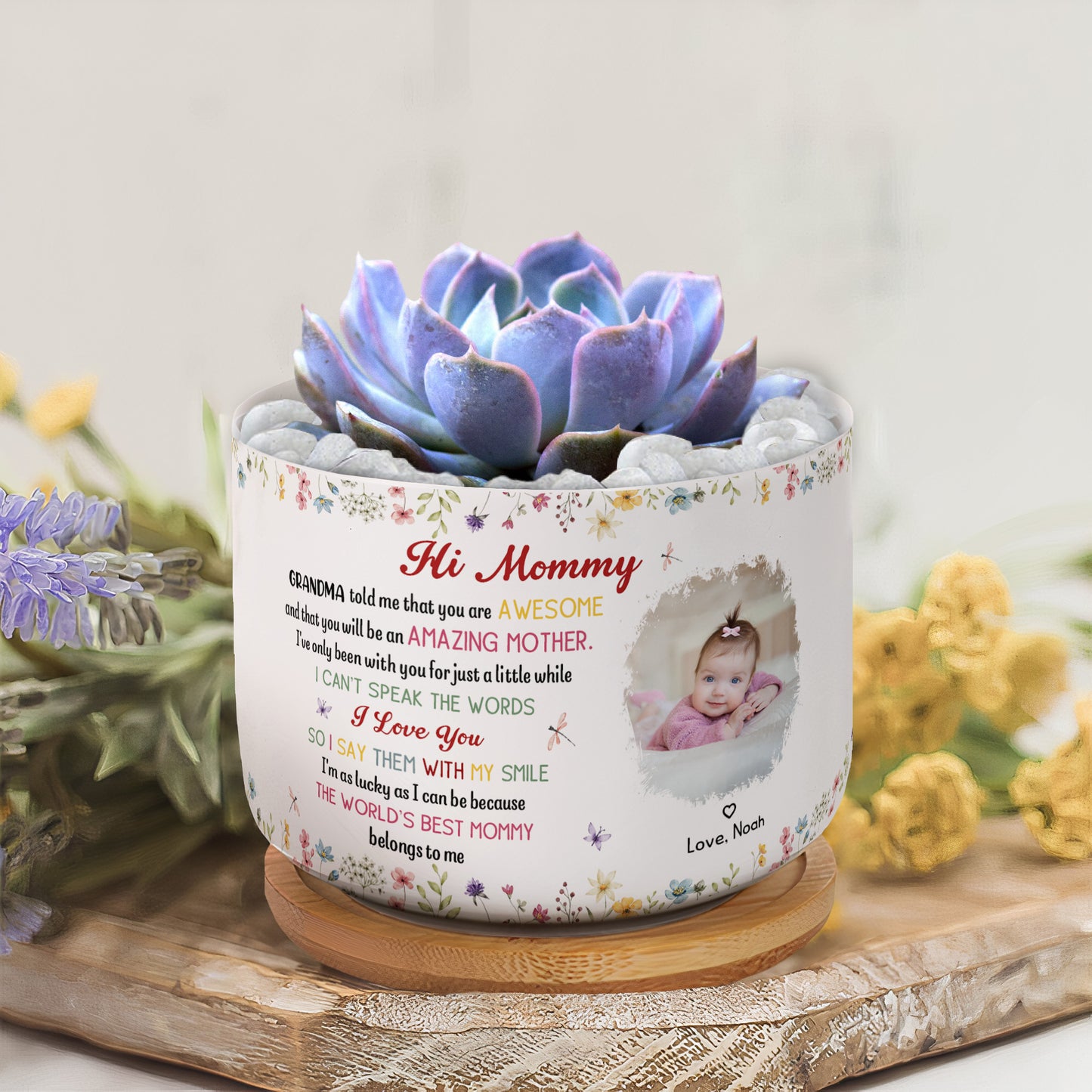 The-Best-Mommy-Belongs-To-Me-First-Mom-New-Mom-Gift-Personalized-Ceramic-Plant-Pot-4
