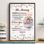 The-Best-Mommy-Belongs-To-Me-First-Mom-New-Mom-Gift-Personalized-Poster-1