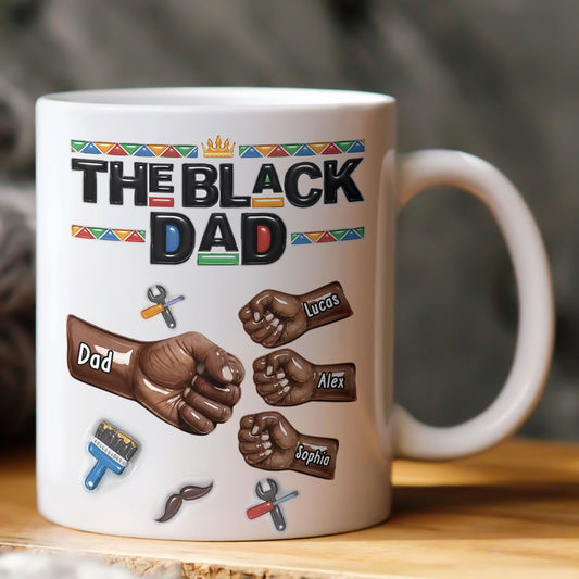 The-Black-Dad-Fathers-Day-Gift-For-Him-Dad-Husband-Personalized-Mug-1
