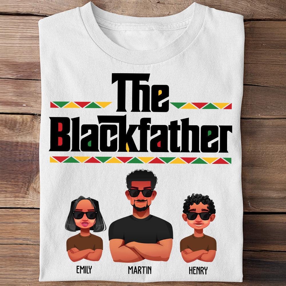 The_Black_Father_New_Version_Fathers_Day_Gift_For_Dad_Husband_Personalized_Shirt_2