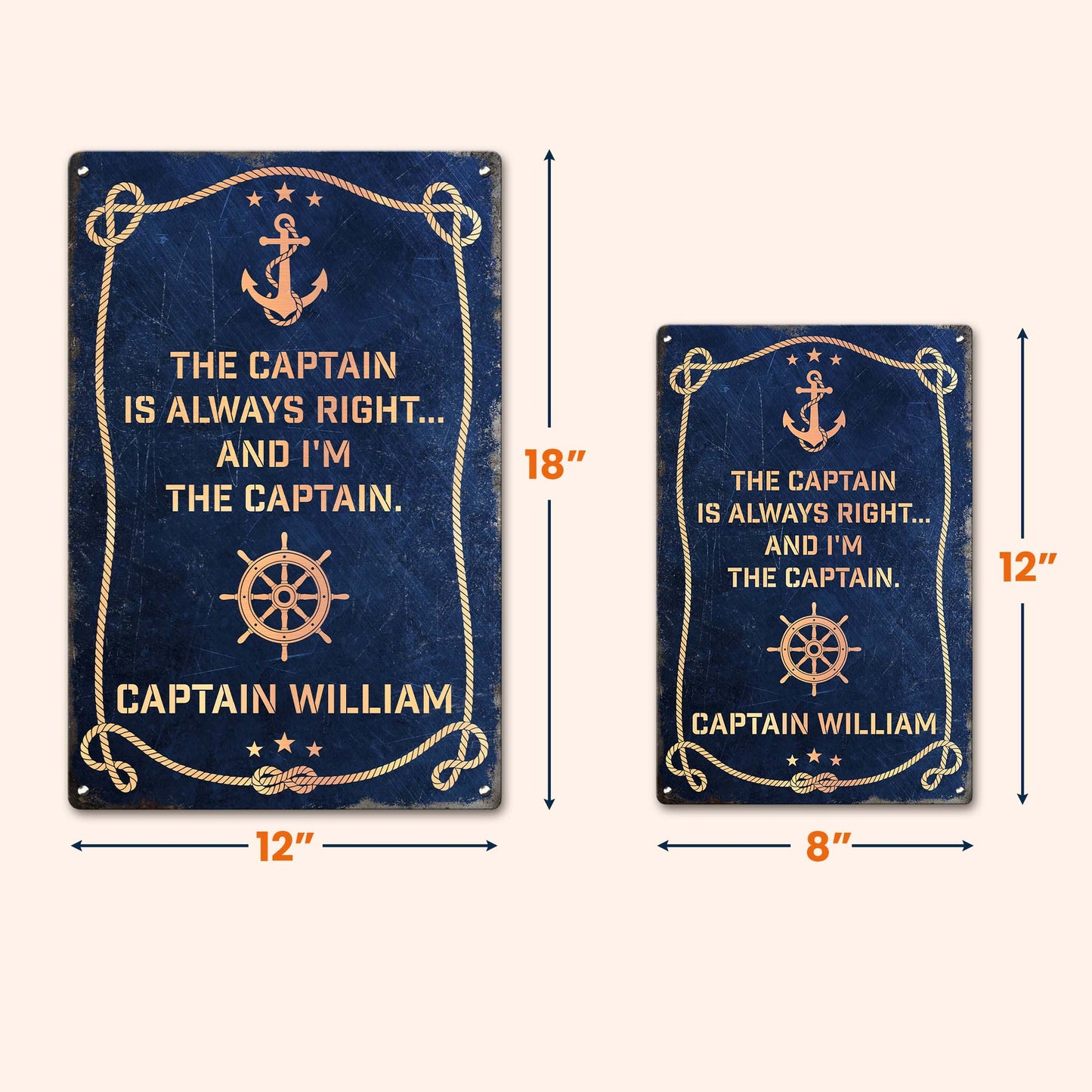 The-Captain-Is-Always-Right...-And-I'm-The-Captain-Custom-Name-Personalized-Metal-Sign-5
