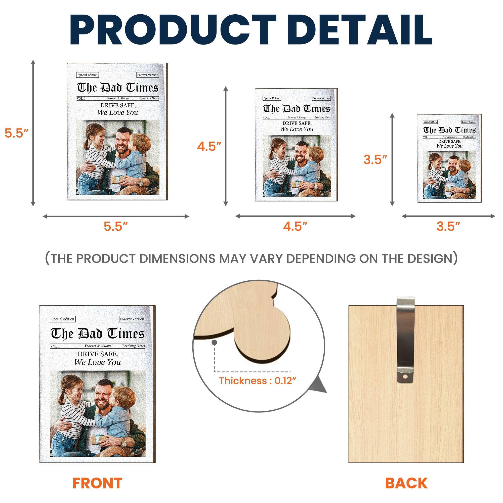 The_Dad_Times_Drive_Safe_Daddy_We_Love_You_Personalized_Car_Visor_Clip_4