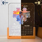 The-Day-I-Found-My-Missing-Piece-Custom-Photo-&-Special-Date-Calendar-Personalized-Night-Light-3