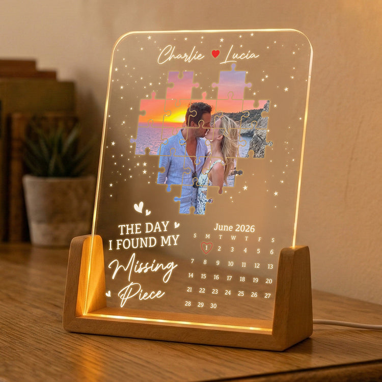 The-Day-I-Found-My-Missing-Piece-Custom-Photo-&-Special-Date-Calendar-Personalized-Night-Light-4