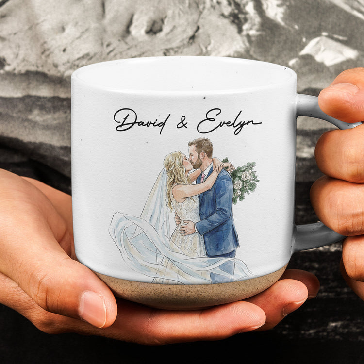 The_Day_Our_Story_Began_Custom_Photo_Watercolor_Personalized_Mug_3