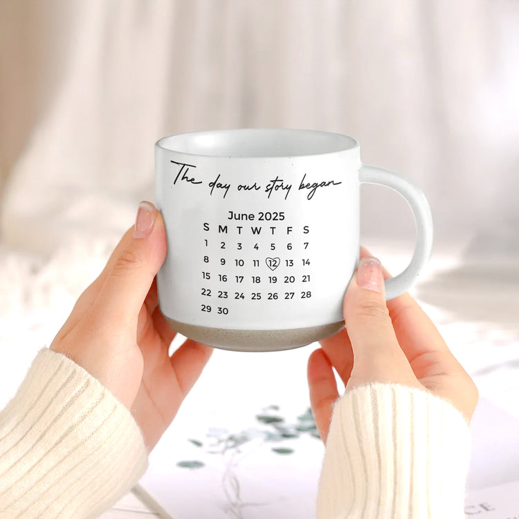 The_Day_Our_Story_Began_Custom_Photo_Watercolor_Personalized_Mug_5