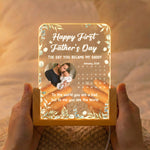 The-Day-You-Became-My-Daddy-1st-Father's-Day-Gift-Personalized-Night-Light-2