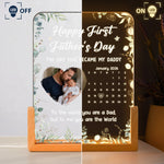 The-Day-You-Became-My-Daddy-1st-Father's-Day-Gift-Personalized-Night-Light-3
