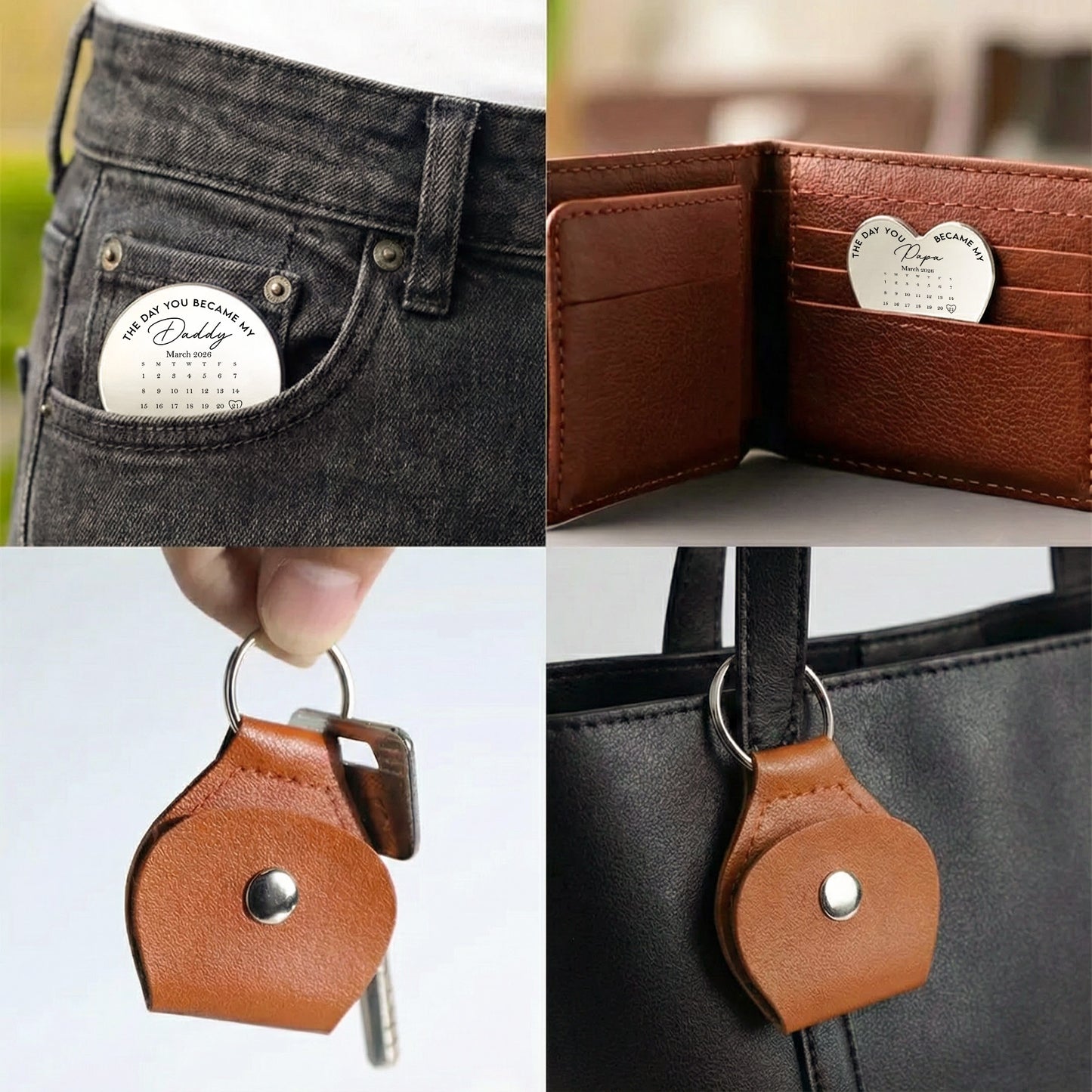 The-Day-You-Became-My-Daddy,-Mommy,-Papa,-Grandma-Custom-Calender-Personalized-Leather-Photo-Pocket-Hug-5