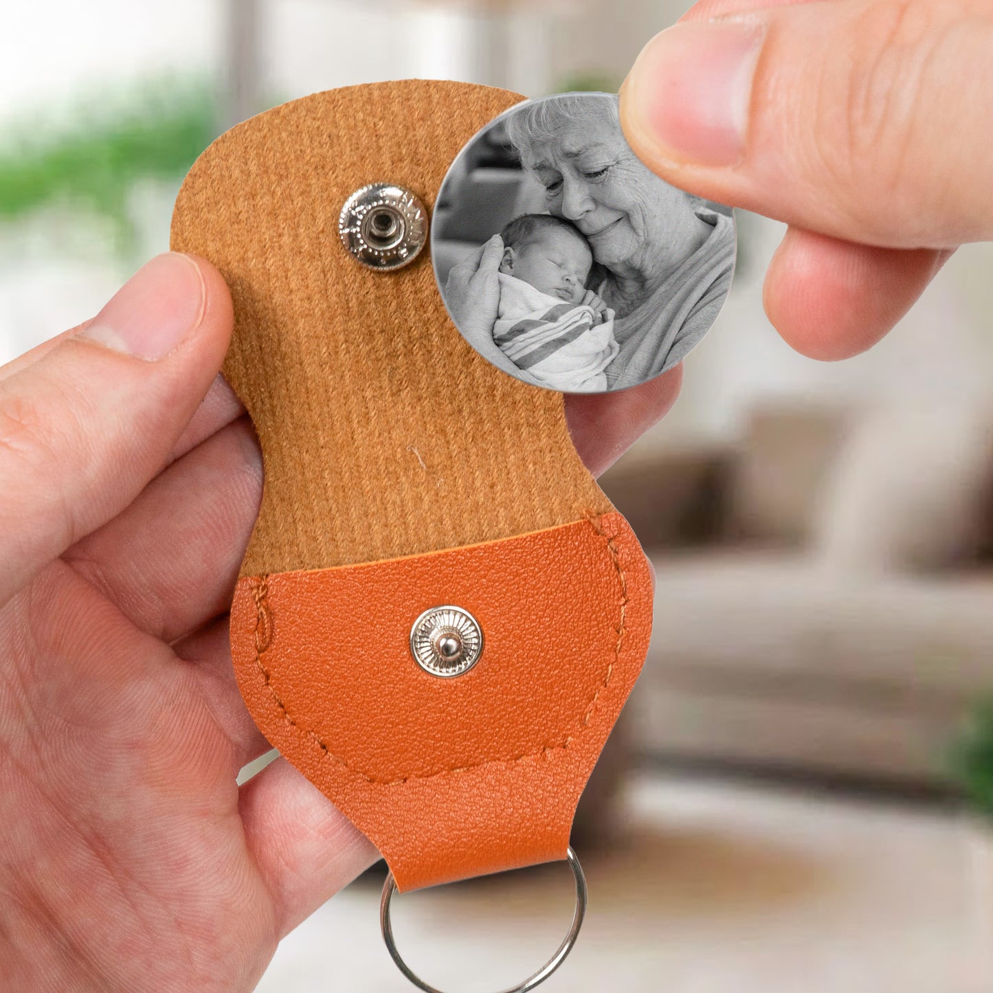 The-Day-You-Became-My-Daddy,-Mommy,-Papa,-Grandma-Custom-Calender-Personalized-Leather-Photo-Pocket-Hug-6