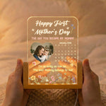 The-Day-You-Became-My-Mommy,-Daddy,-Grandma,-Papa-Custom-Calendar-Personalized-Night-Light-2