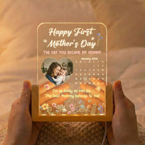 The-Day-You-Became-My-Mommy,-Daddy,-Grandma,-Papa-Custom-Calendar-Personalized-Night-Light-2