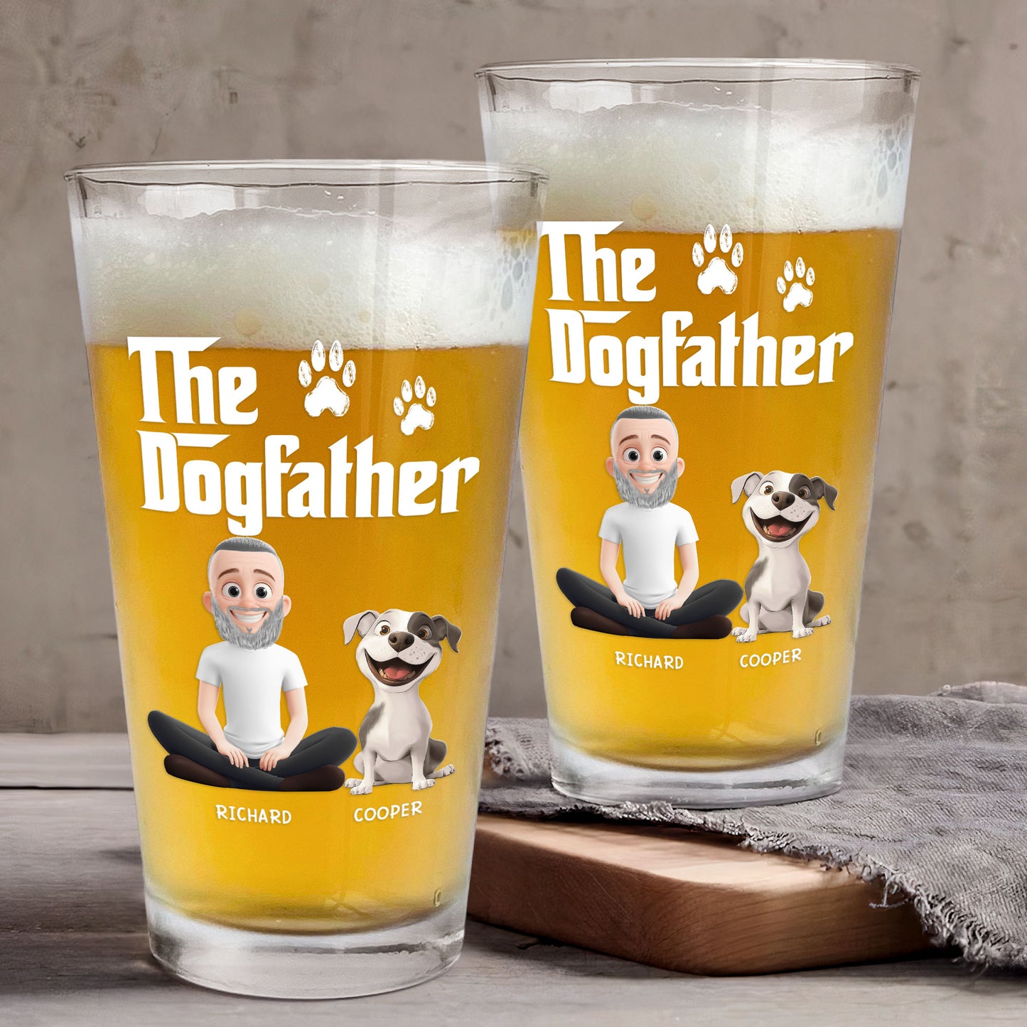 The-Dogfather-Personalized-Beer-Glass-2