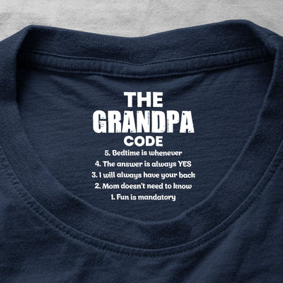 The Grandpa Code - Personalized Shirt