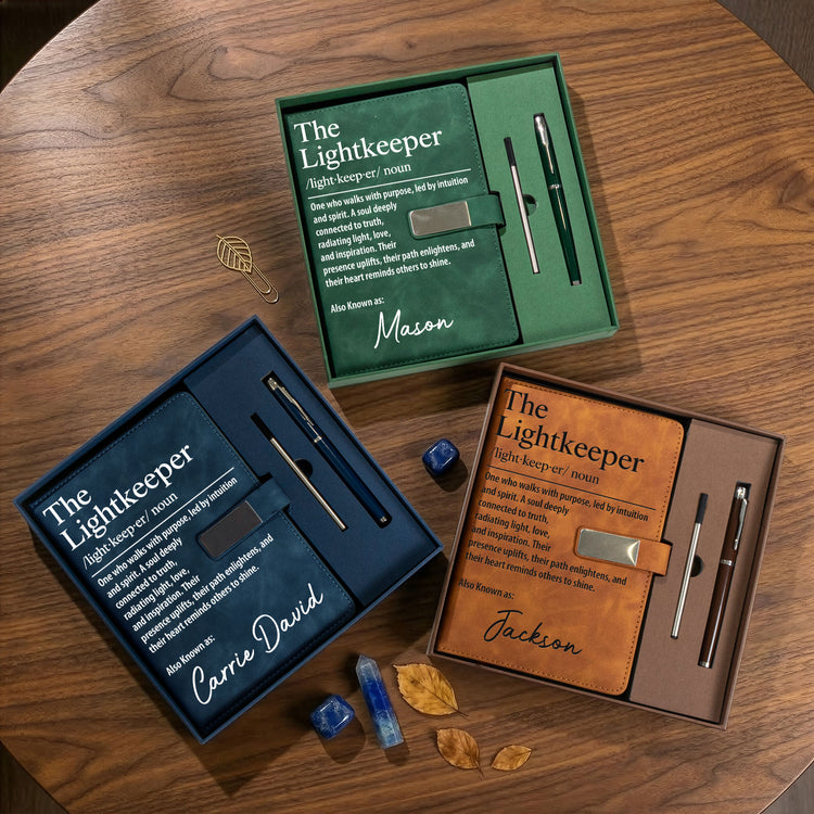 The-Lightkeeper-Custom-Name-Gift-For-Boss-Mentor-Coworker--Personalized-Notebook-Set-2