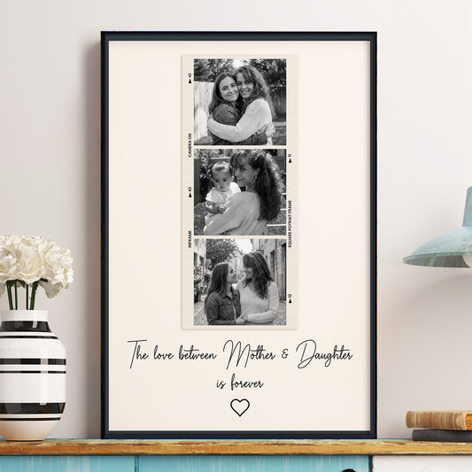 The-Love-Between-Mother-&-Daughter-Is-Forever-Mothers-Day-Gift-Personalized-Photo-Poster-1