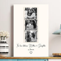 The-Love-Between-Mother-&-Daughter-Is-Forever-Mothers-Day-Gift-Personalized-Photo-Poster-2
