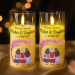 The-Love-Between-Mother-&-Daughters-Is-Forever-Personalized-LED-Candle-Light-2