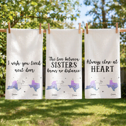 The-Love-Between-Sisters-Family,-Long-Distance-Gift-Personalized-Kitchen-Towel-2