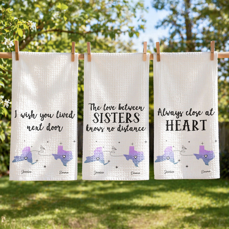 The-Love-Between-Sisters-Family,-Long-Distance-Gift-Personalized-Kitchen-Towel-2