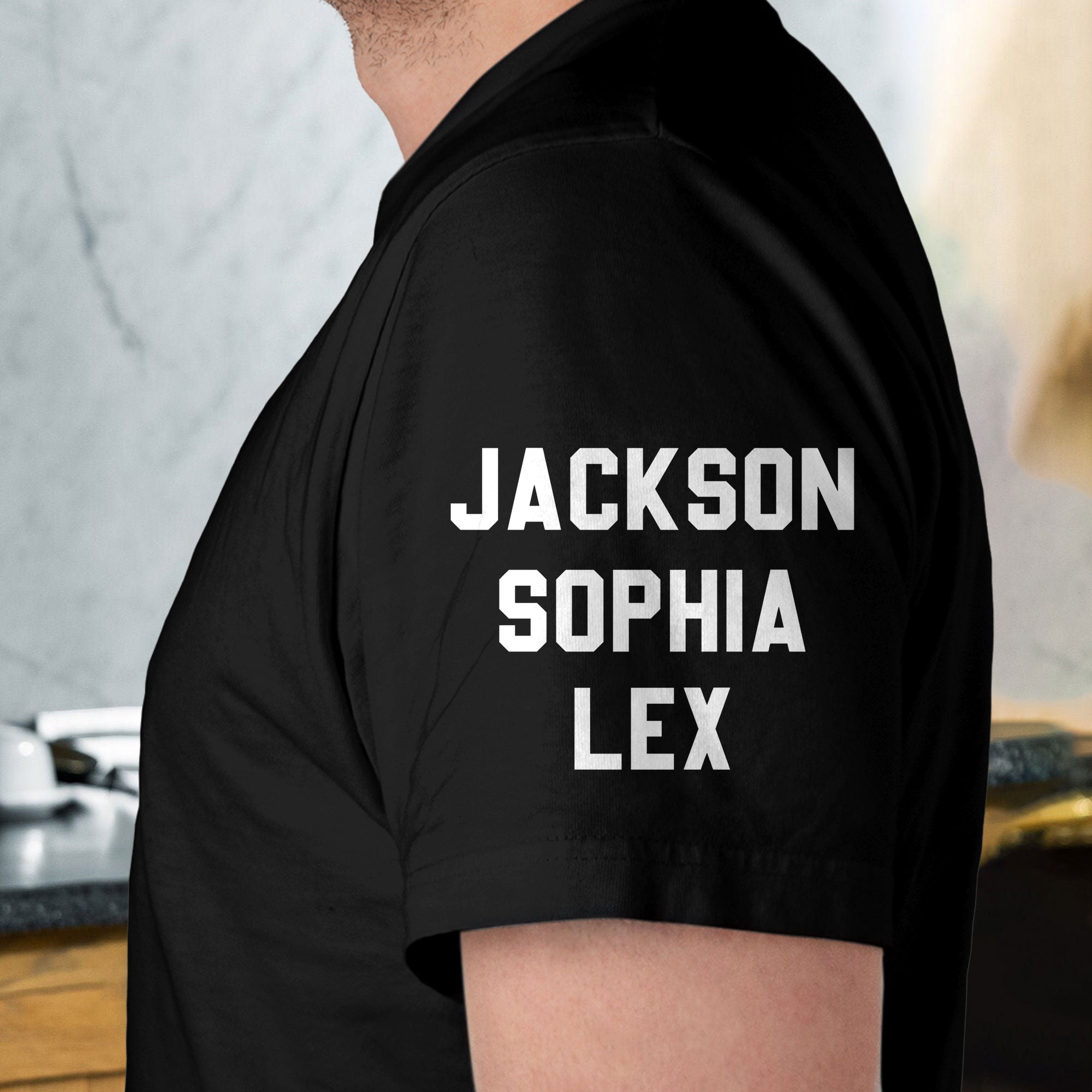 The-Man-The-Myth-The-Legend-Dad,-Papa-250-Years-Anniversary-Custom-Kids'-Names-On-Sleeve-Personalized-Shirt-3