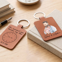 The-Moment-You-Became-My-Dad-Custom-Photo-Watercolor-Fathers-Day-Gift-Personalized-Keychain-3