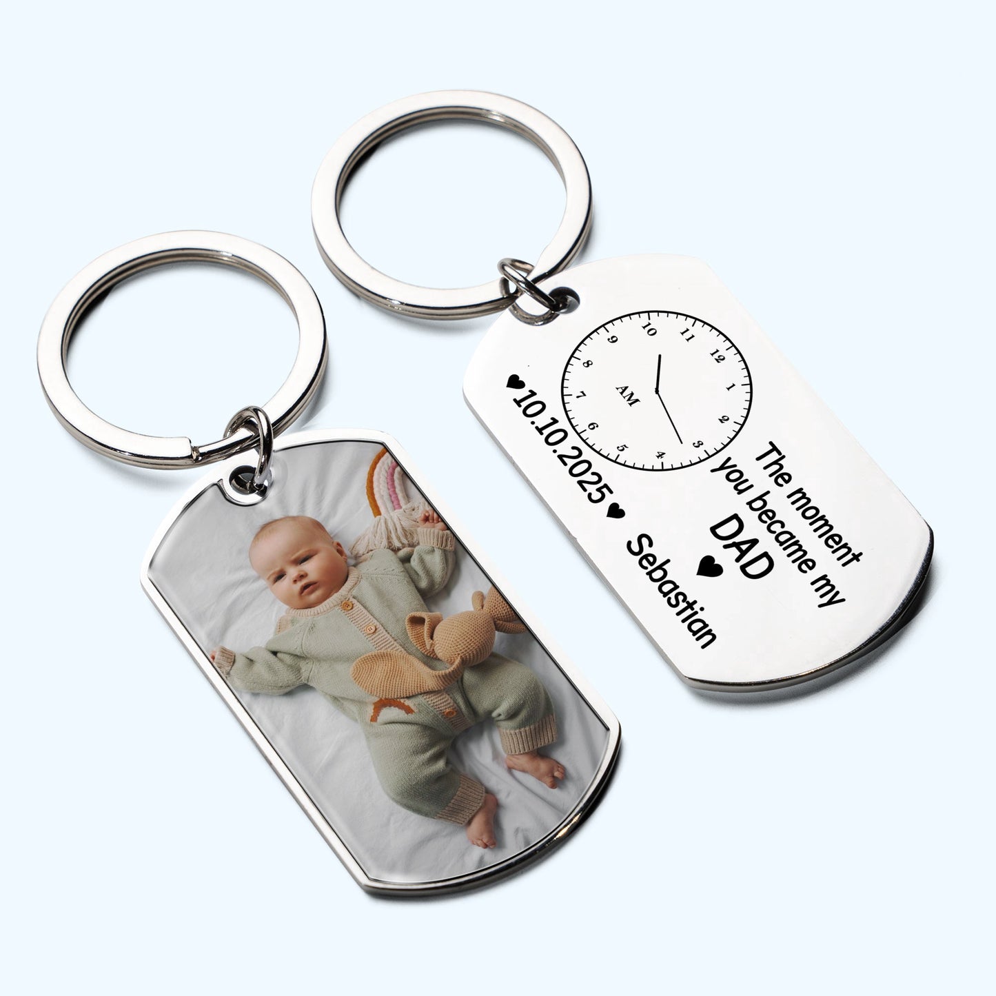 The_Moment_You_Became_My_Dad_Fathers_Day_Gift_For_New_Dad_Husband_Personalized_Keychain_2