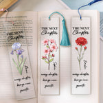 The-Next-Chapter-Journal-Custom-Name-Flower-Custom-Bookmark-2