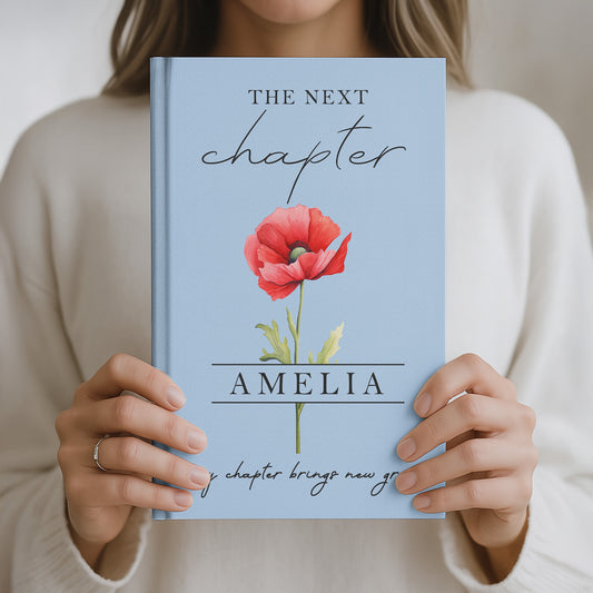 The-Next-Chapter-Journal-Custom-Name-Flower-Personalized-Journal-1