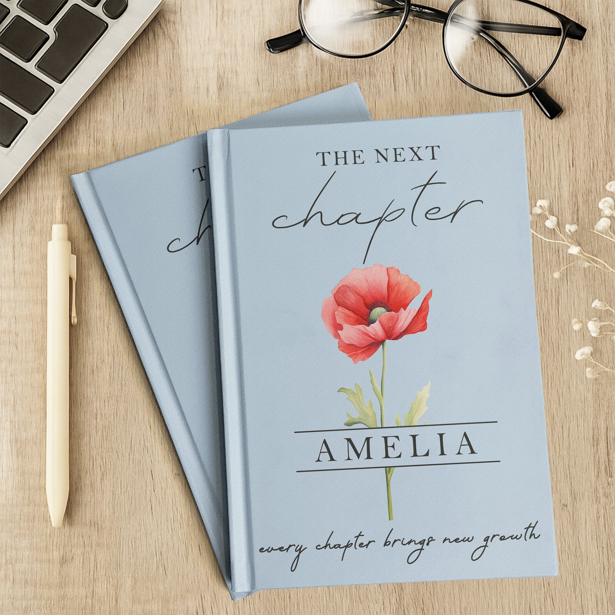 The-Next-Chapter-Journal-Custom-Name-Flower-Personalized-Journal-4
