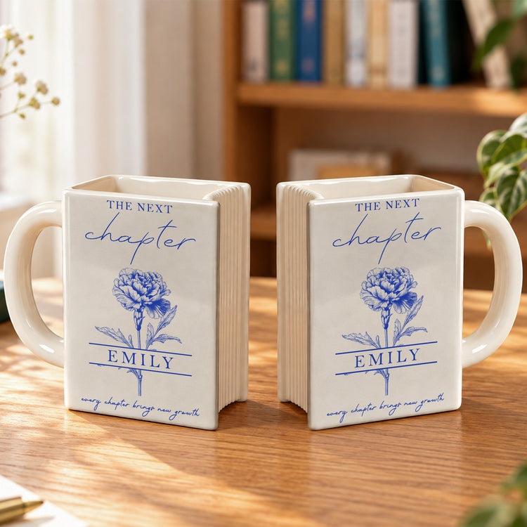 The-Next-Chapter-Journal-Custom-Name-Flower-Personalized-Mug-1