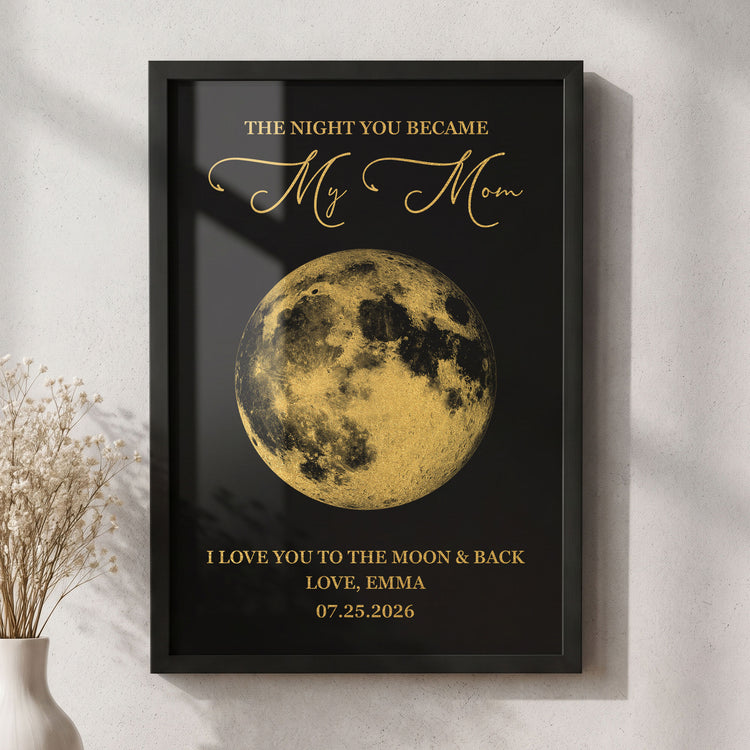 The-Night-You-Became-My-Mom-Foil-Printed-Wall-Art-Personalized-Poster-1