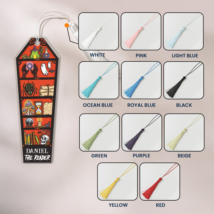 The-Reader-Book-Lovers-Halloween-Style-Custom-Bookmark-4