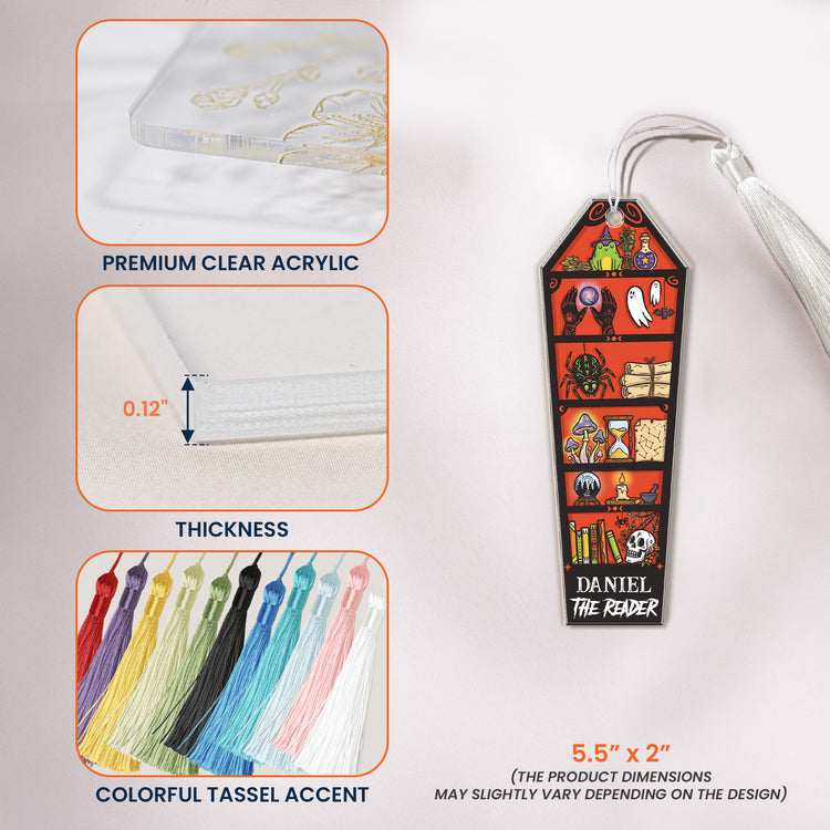 The-Reader-Book-Lovers-Halloween-Style-Custom-Bookmark-5