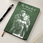 The-Story-Of-Us-Custom-Couple-Sketch-Line-Art-Personalized-Journal-6