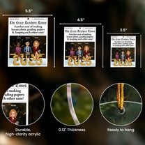 The Teachers Times - Teacher Newspaper Custom - Personalized Acrylic Ornament