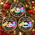 The-Year-Of-Squishy-Hunting-Christmas-Gift-For-Squishy-Hunter-Personalized-Ornament-2