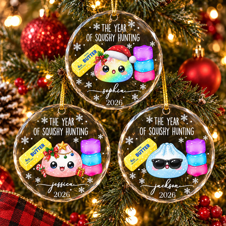 The-Year-Of-Squishy-Hunting-Christmas-Gift-For-Squishy-Hunter-Personalized-Ornament-2