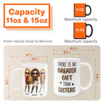 There Is No Greater Gift Than Sisters Leopard Version  - Personalized Mug - Birthday Gift For Sisters  - Fashion Girls
