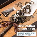 There's A Little Witch In All Of Us - Feather Pen Set With Custom Card
