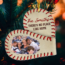 There's No Place Like Home - Personalized Acrylic Photo Ornament