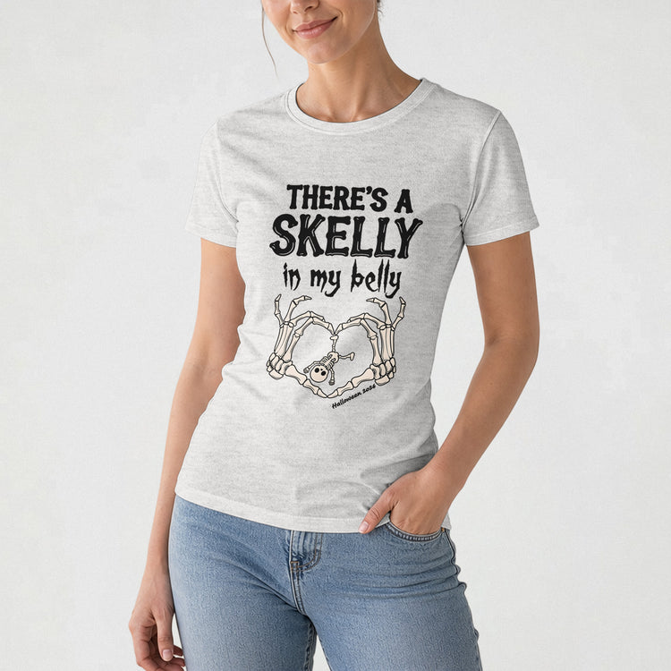 There's-A-Skelly-In-My-Belly-Pregnancy-Announcement-Personalized-Shirt-6