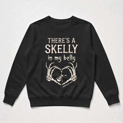 There's-A-Skelly-In-My-Belly-Pregnancy-Announcement-Personalized-Shirt-7