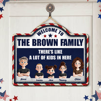 There_s_Like_A_Lot_Of_Kids_In_Here_Faux_Pattern_3D_Version_Personalized_Wood_Sign_1
