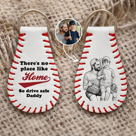 Theres-No-Place-Like-Home-Fathers-Day-Gift-For-Dad-Husband-Personalized-Keychain-1