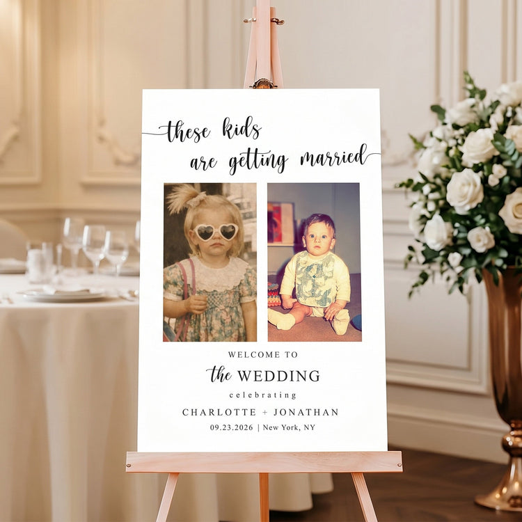 These_Kids_Are_Getting_Married_Wedding_Rehearsal_Dinner_Welcome_Sign_Personalized_Poster_3