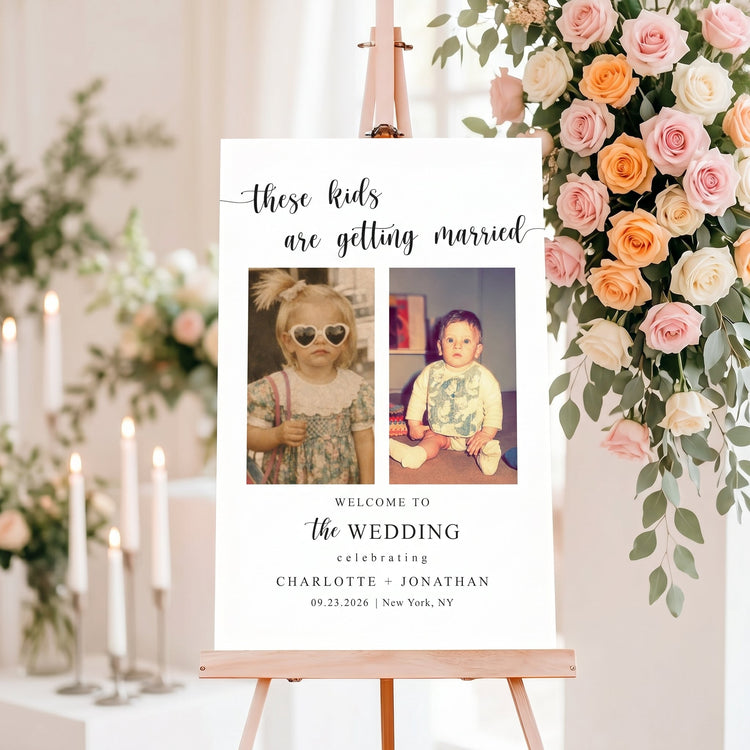 These_Kids_Are_Getting_Married_Wedding_Rehearsal_Dinner_Welcome_Sign_Personalized_Poster_5