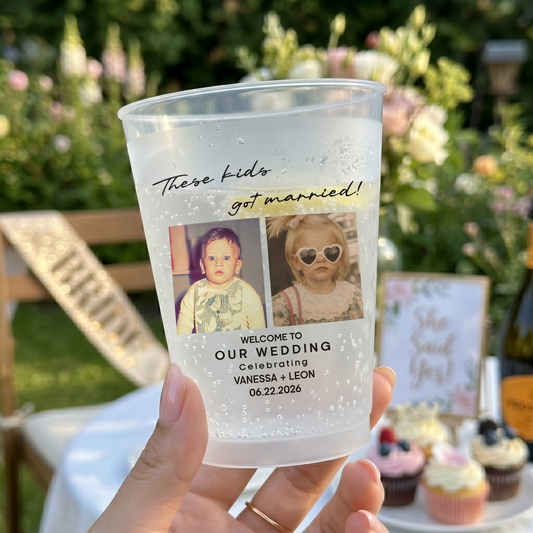 These-Kids-Got-Married!-Wedding-Reception-Favors,-Modern-Wedding-Decor-Personalized-Cups-1