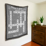 Things I Love About You - Personalized Woven Blanket