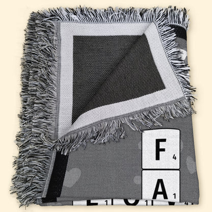 Things I Love About You - Personalized Woven Blanket